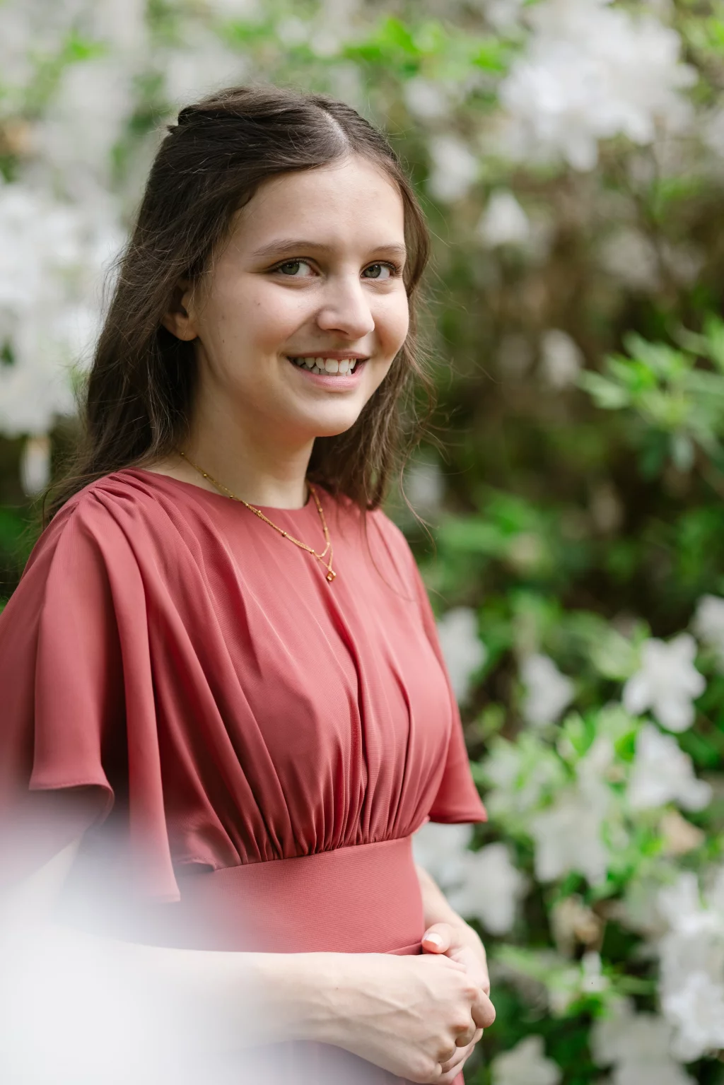 Bob Jones Academy Jr/Sr photos taken at Sue Simpson Garden, Greenville, SC 