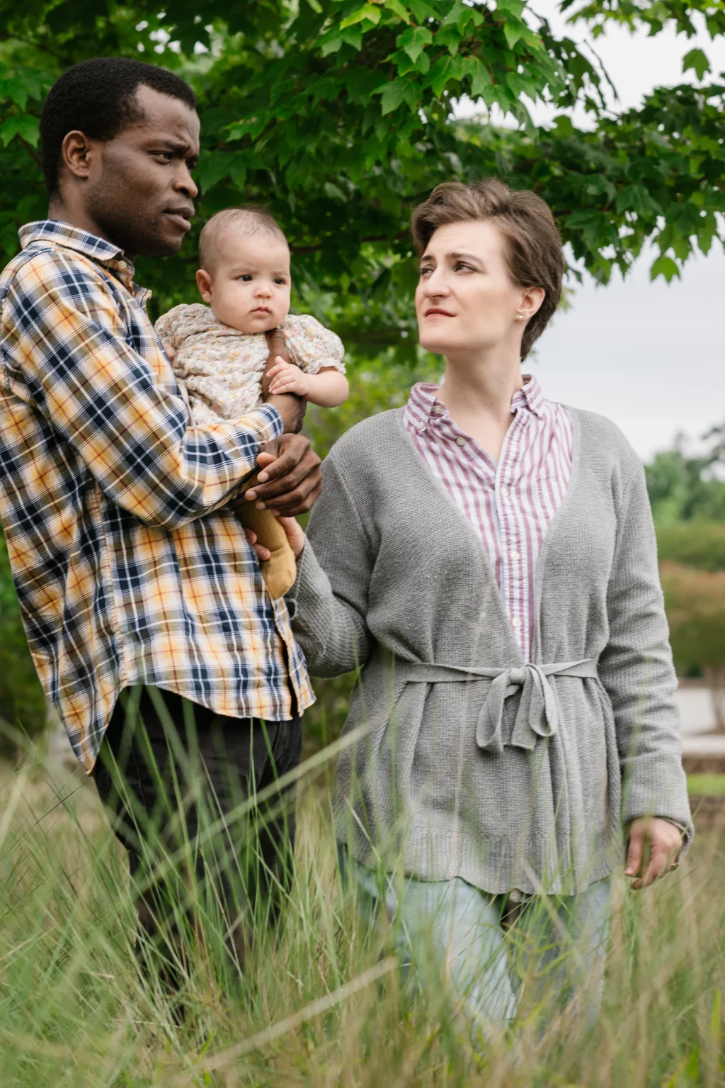 Photo of the Chisholm family taken at Furman University 