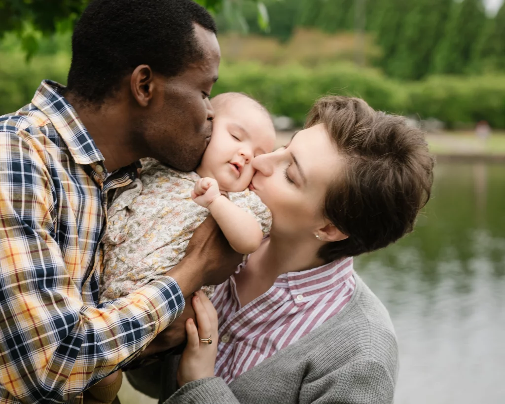 Photo of the Chisholm family taken at Furman University 