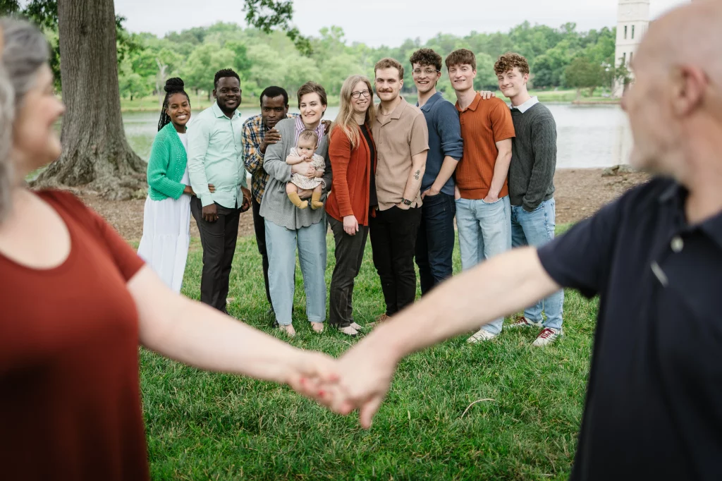 Photo of the Chisholm family taken at Furman University 