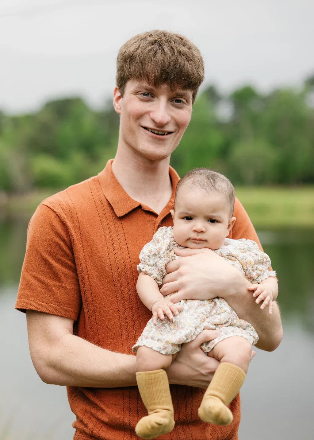 Photo of the Chisholm family taken at Furman University 