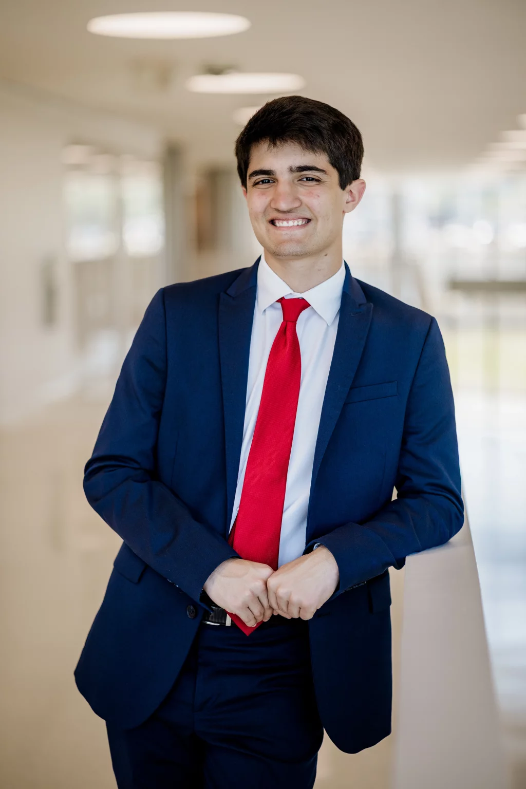 Hayden's senior photo shoot at the Greenville County Square 
