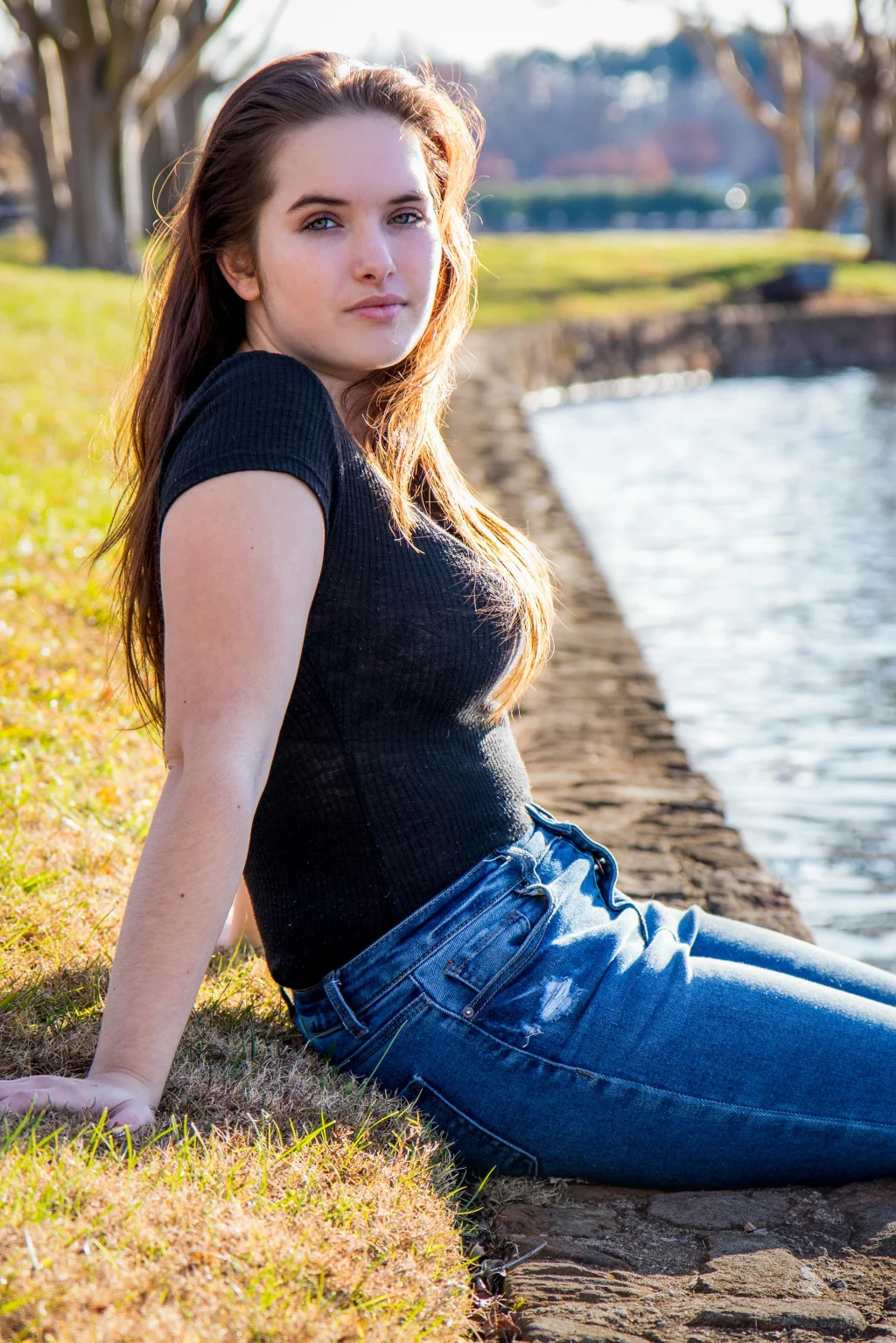 Katelynd's senior photos at Taylor's Mill 