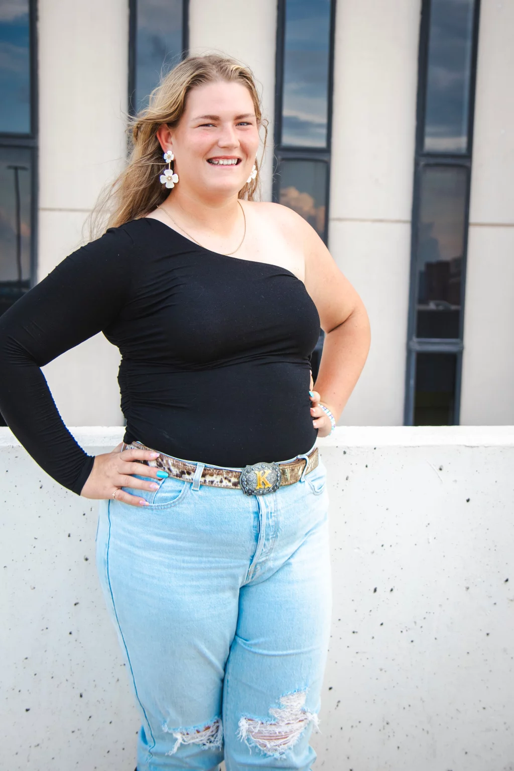 Keirsten's senior photos taken downtown Greenville, SC 
