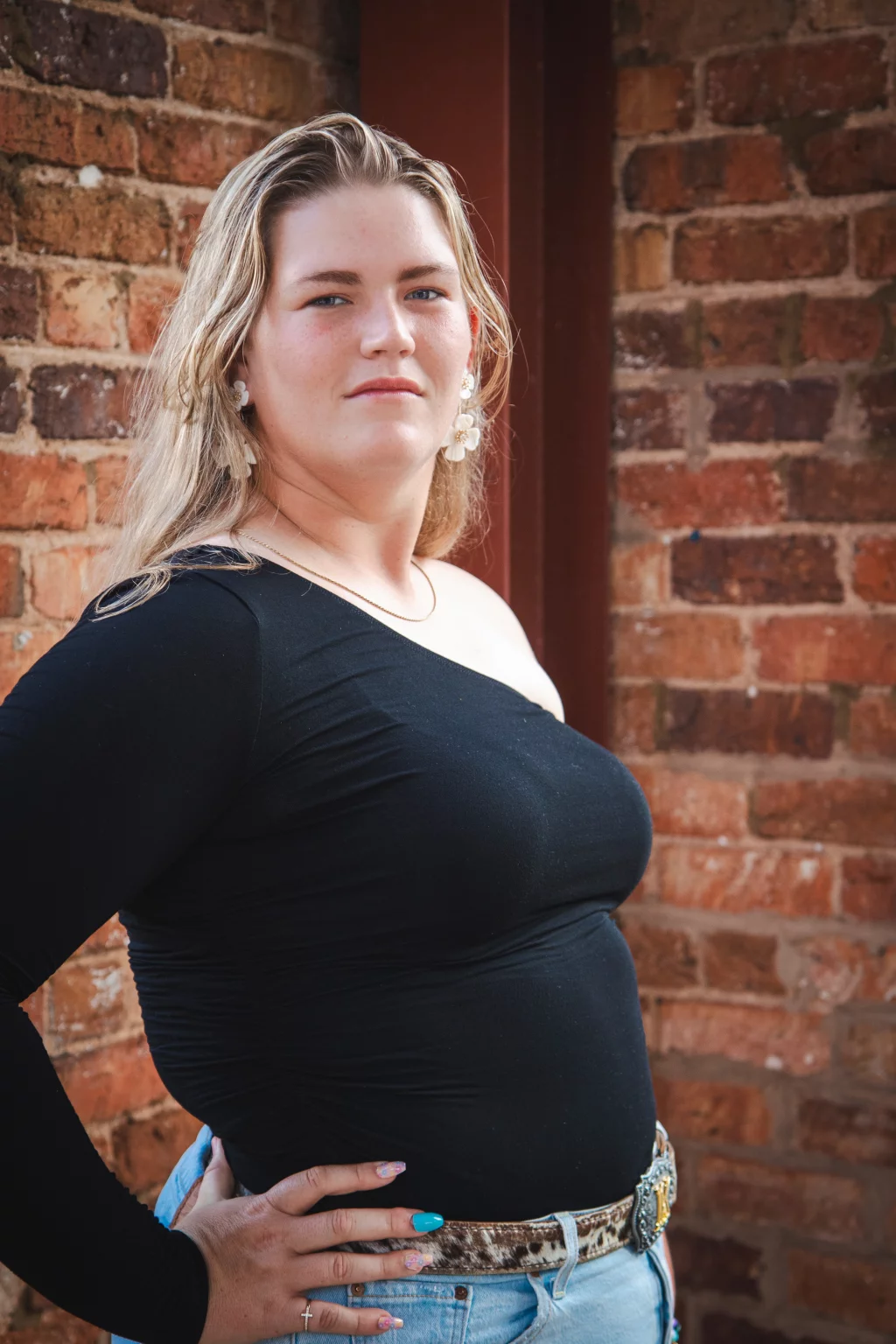 Keirsten's senior photos taken downtown Greenville, SC 