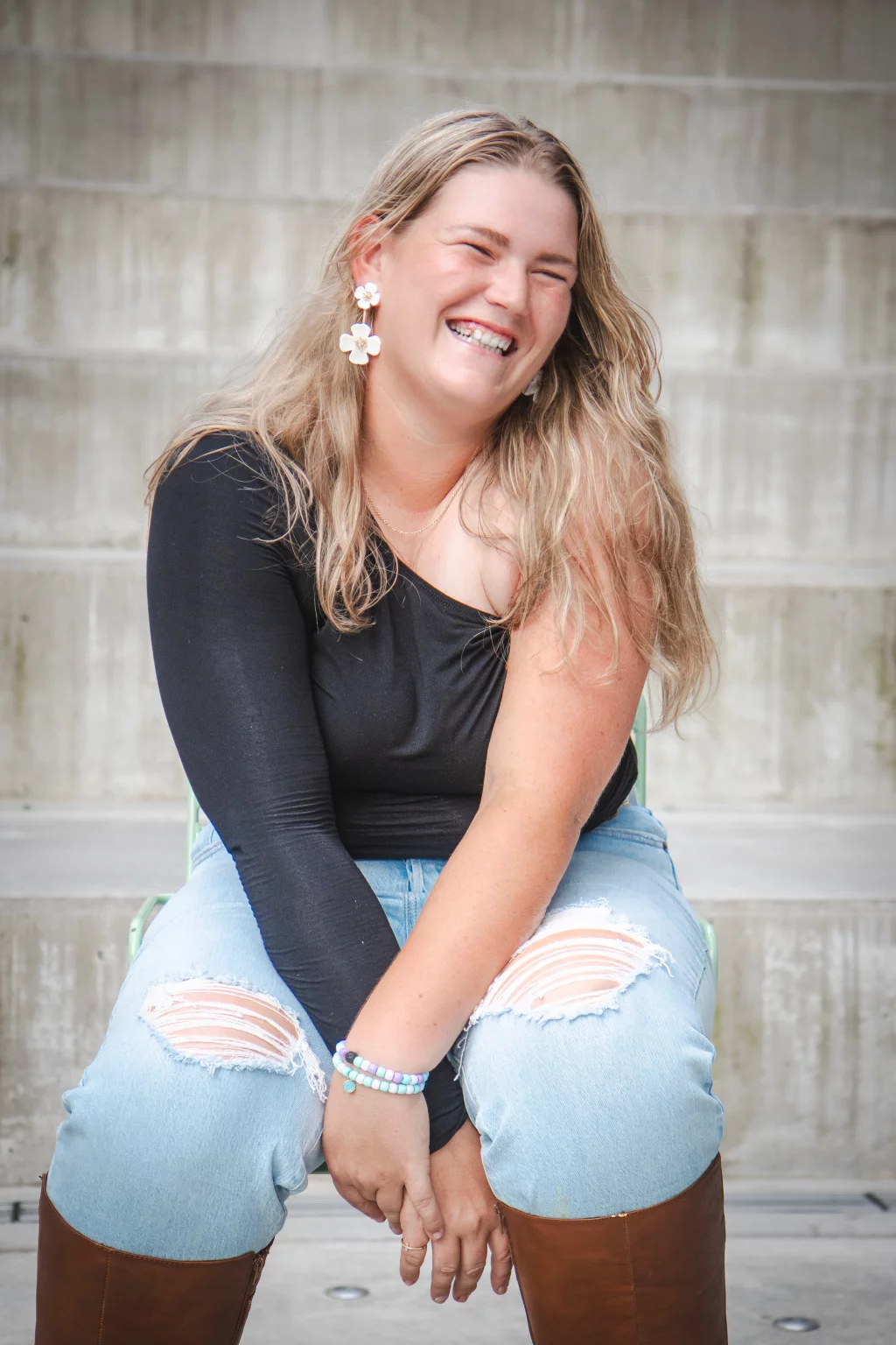 Keirsten's senior photos taken downtown Greenville, SC 