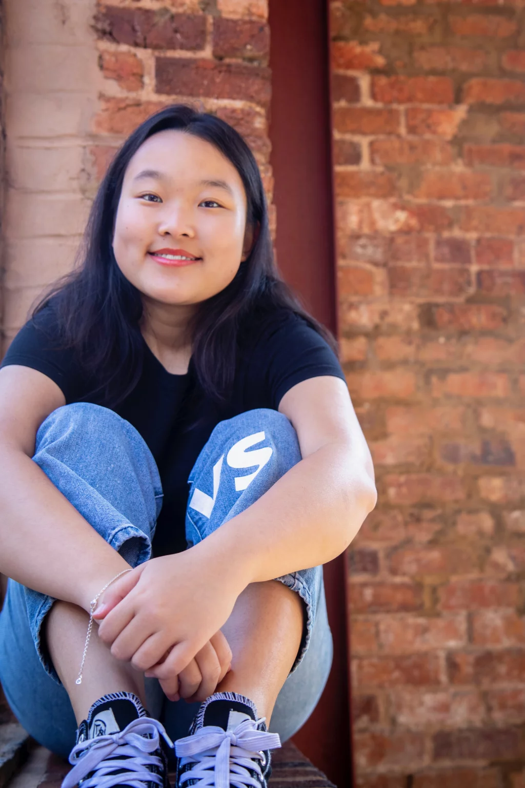 Lily's senior photos taken downtown Greenville, SC 