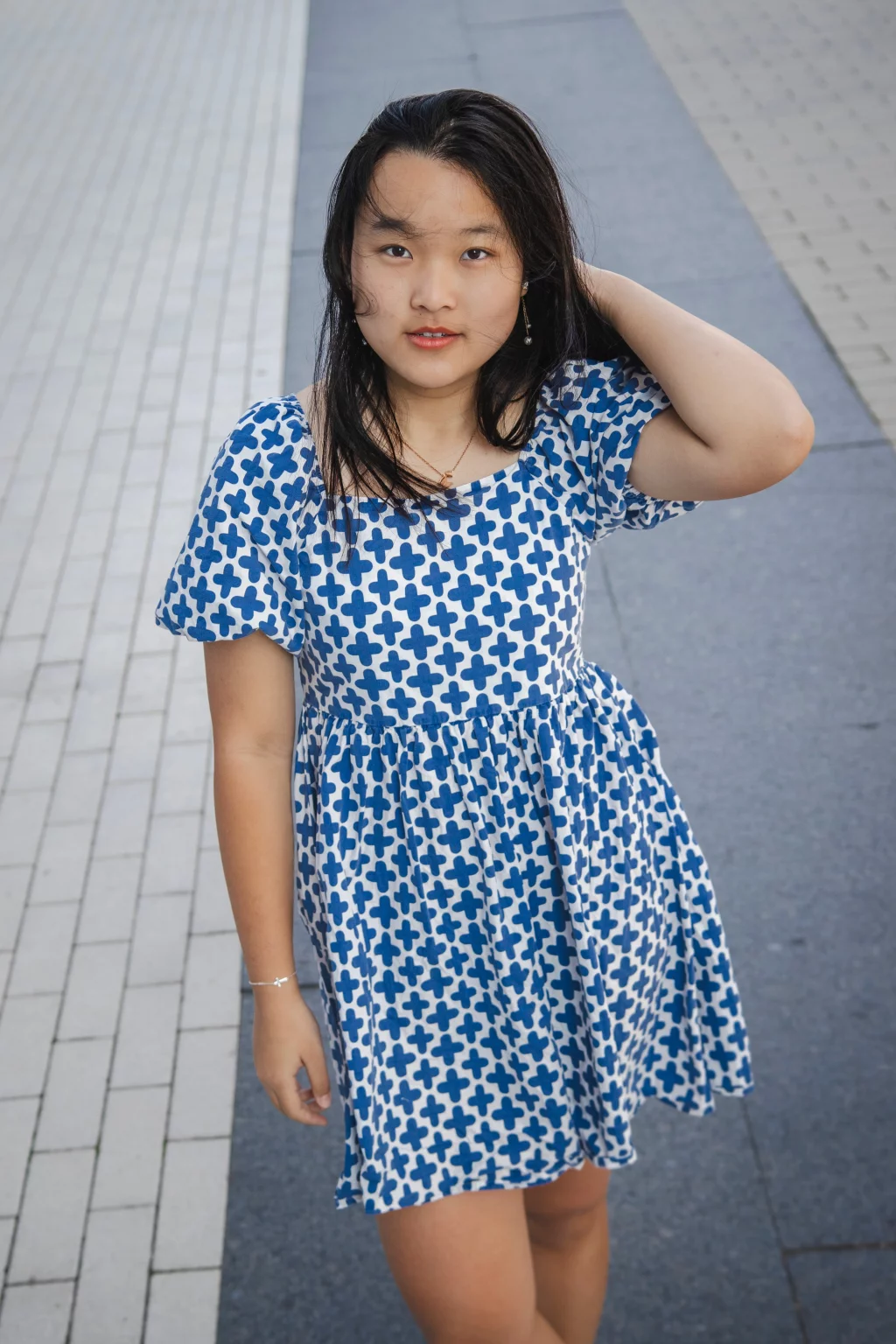 Lily's senior photos taken downtown Greenville, SC 