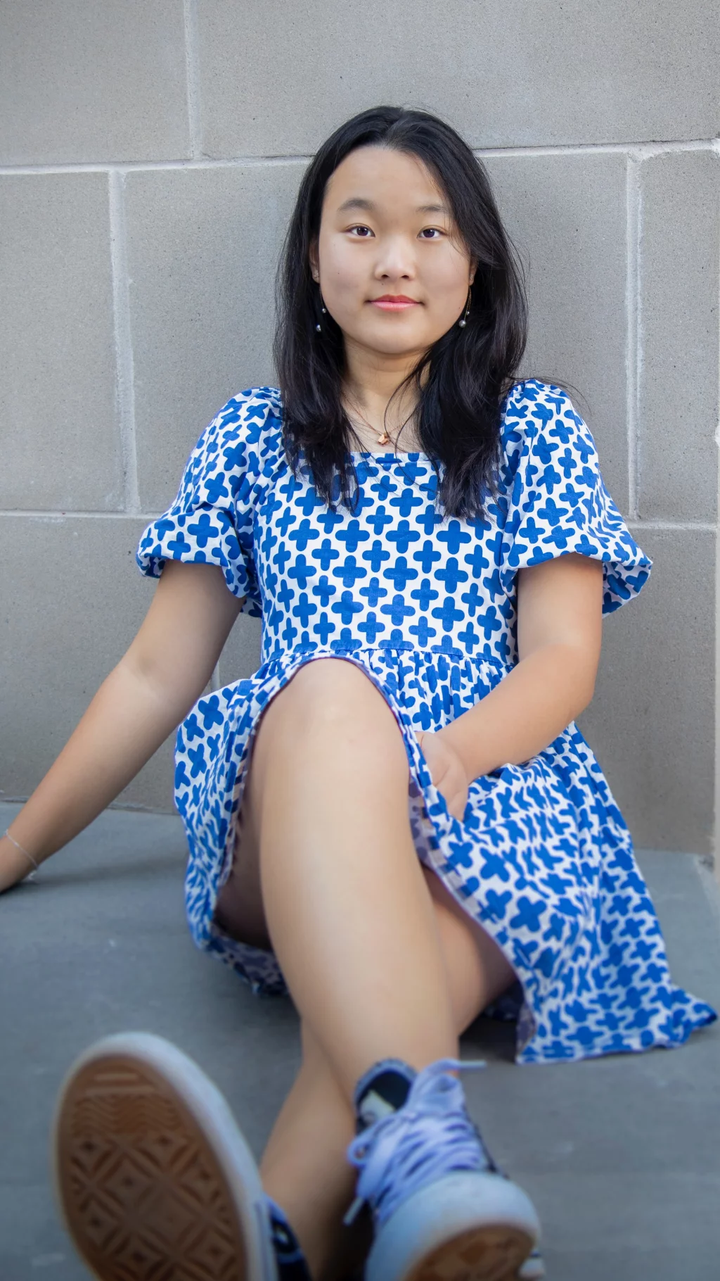 Lily's senior photos taken downtown Greenville, SC 