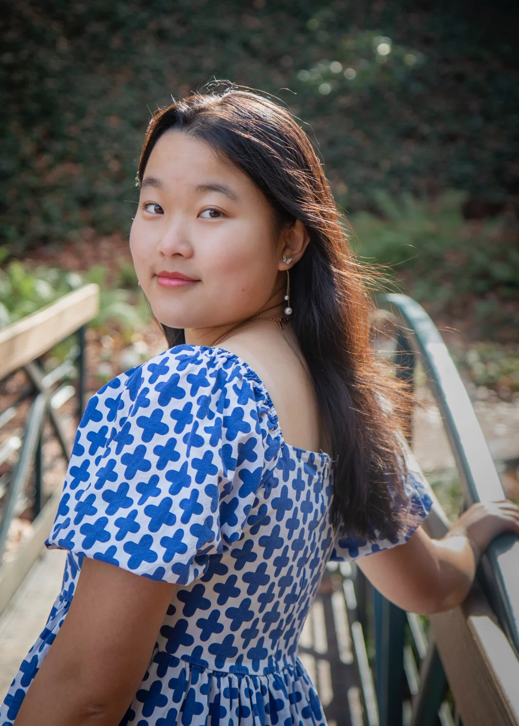 Lily's senior photos taken downtown Greenville, SC 