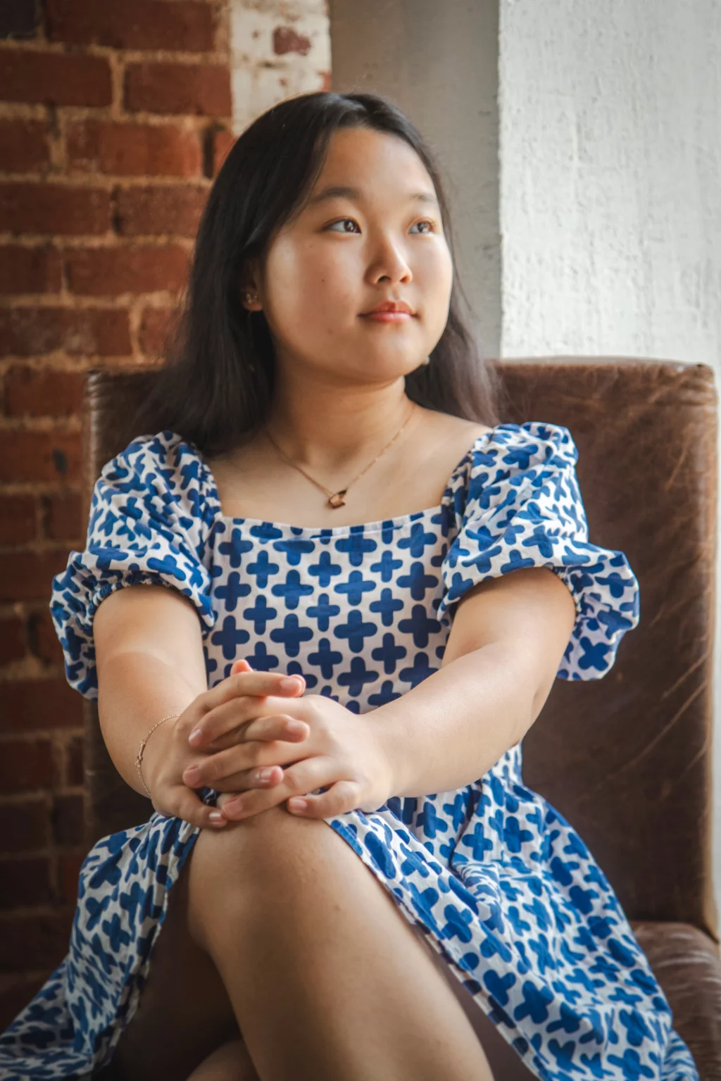 Lily's senior photos taken downtown Greenville, SC 