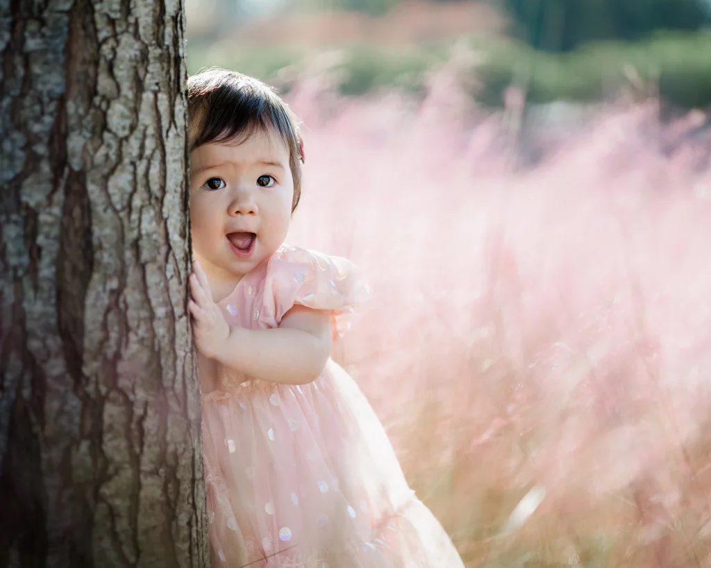 Family photos taken at Furman University / Rose Garden 