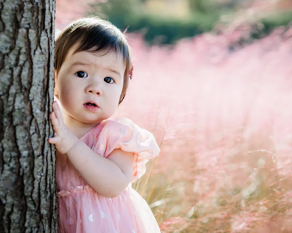 Family photos taken at Furman University / Rose Garden 
