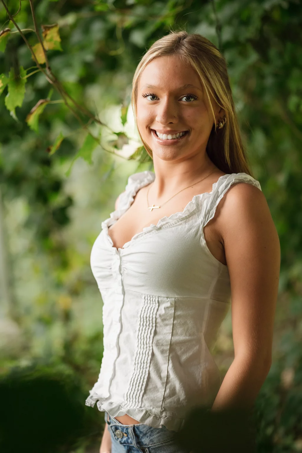 Marlee's senior photos taken downtown and Furman University Greenville, SC 