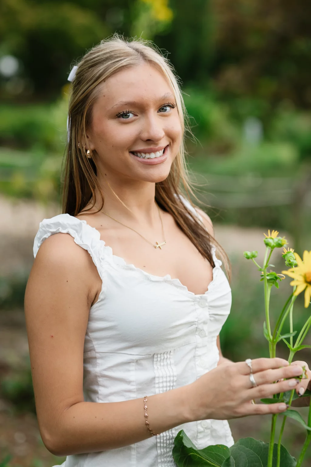 Marlee's senior photos taken downtown and Furman University Greenville, SC 