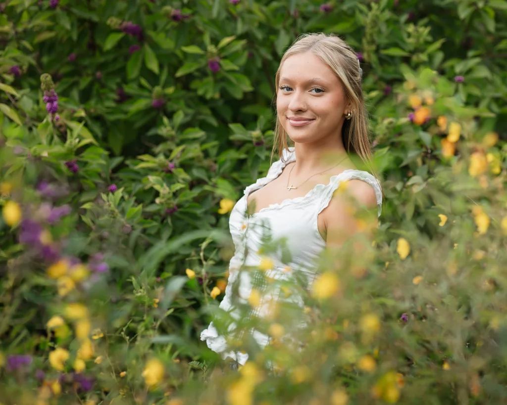 Marlee's senior photos taken downtown and Furman University Greenville, SC 