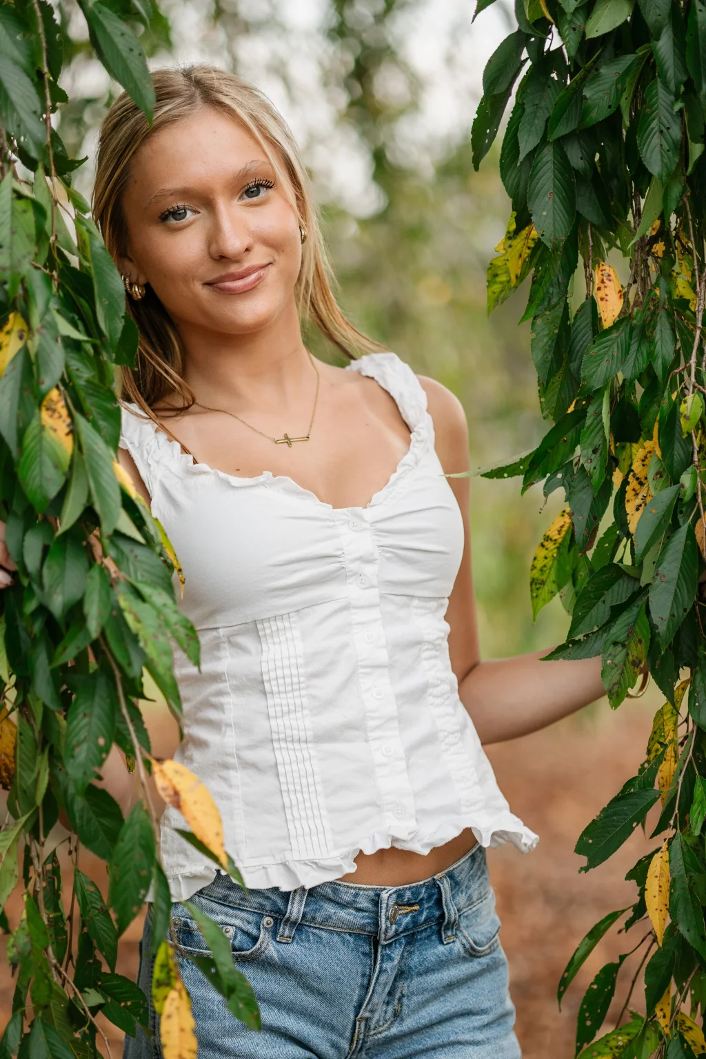 Marlee's senior photos taken downtown and Furman University Greenville, SC 