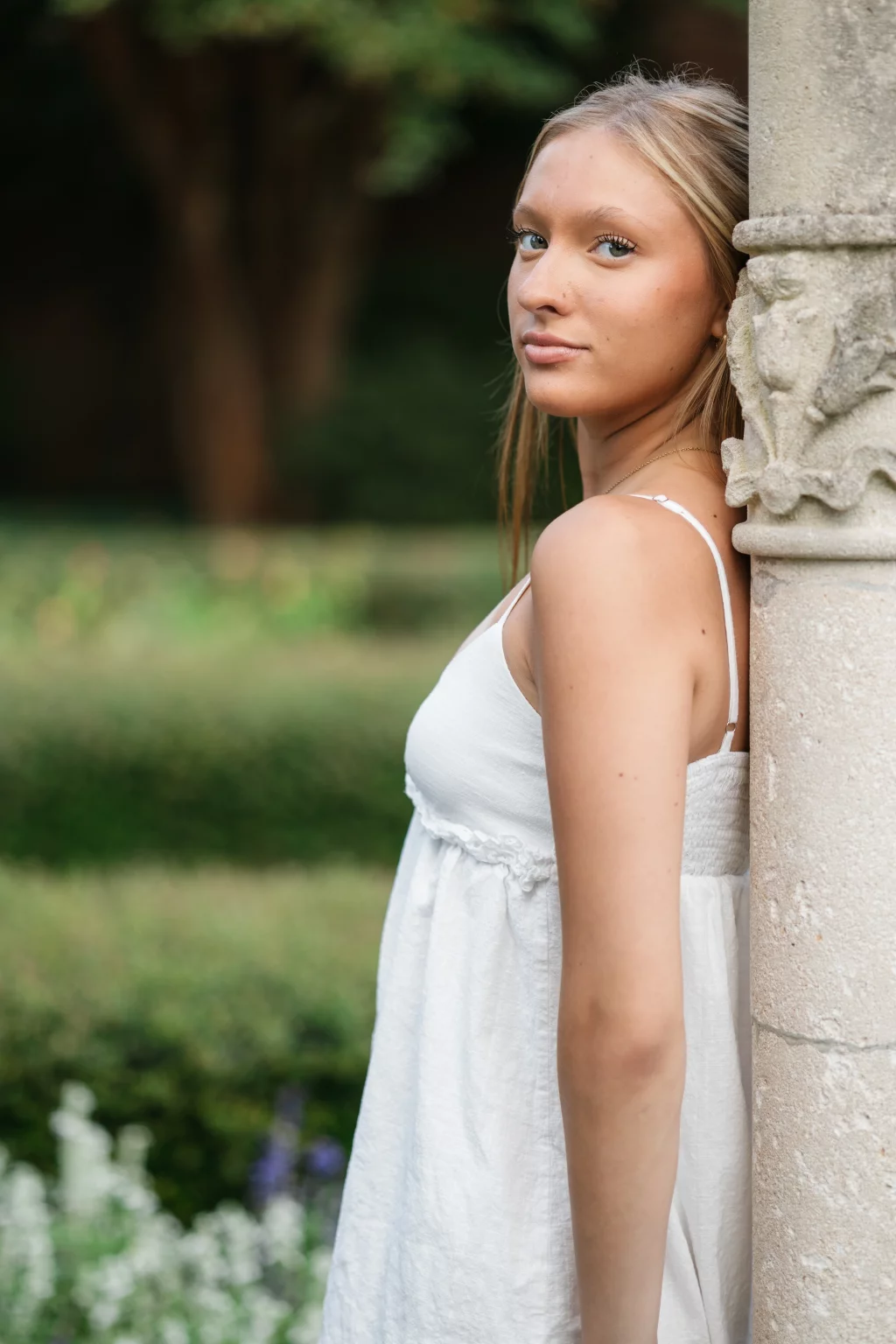 Marlee's senior photos taken downtown and Furman University Greenville, SC 