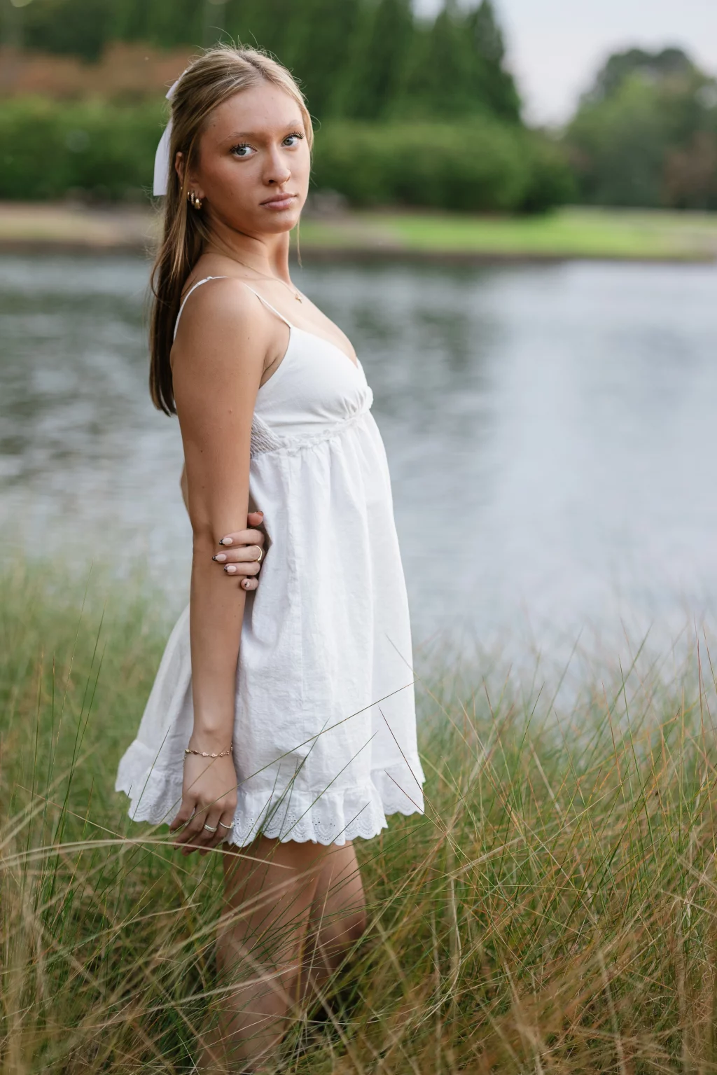 Marlee's senior photos taken downtown and Furman University Greenville, SC 