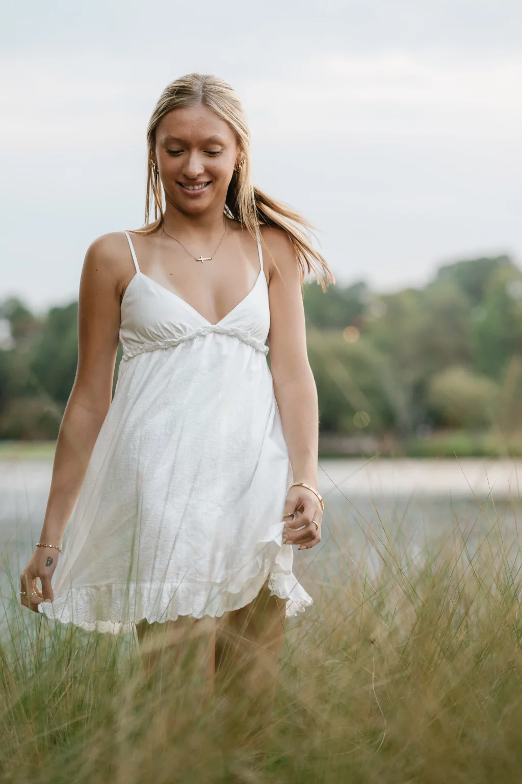 Marlee's senior photos taken downtown and Furman University Greenville, SC 