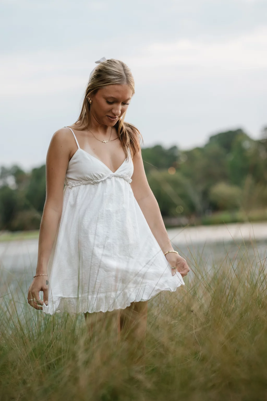 Marlee's senior photos taken downtown and Furman University Greenville, SC 