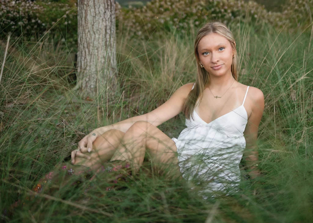 Marlee's senior photos taken downtown and Furman University Greenville, SC 