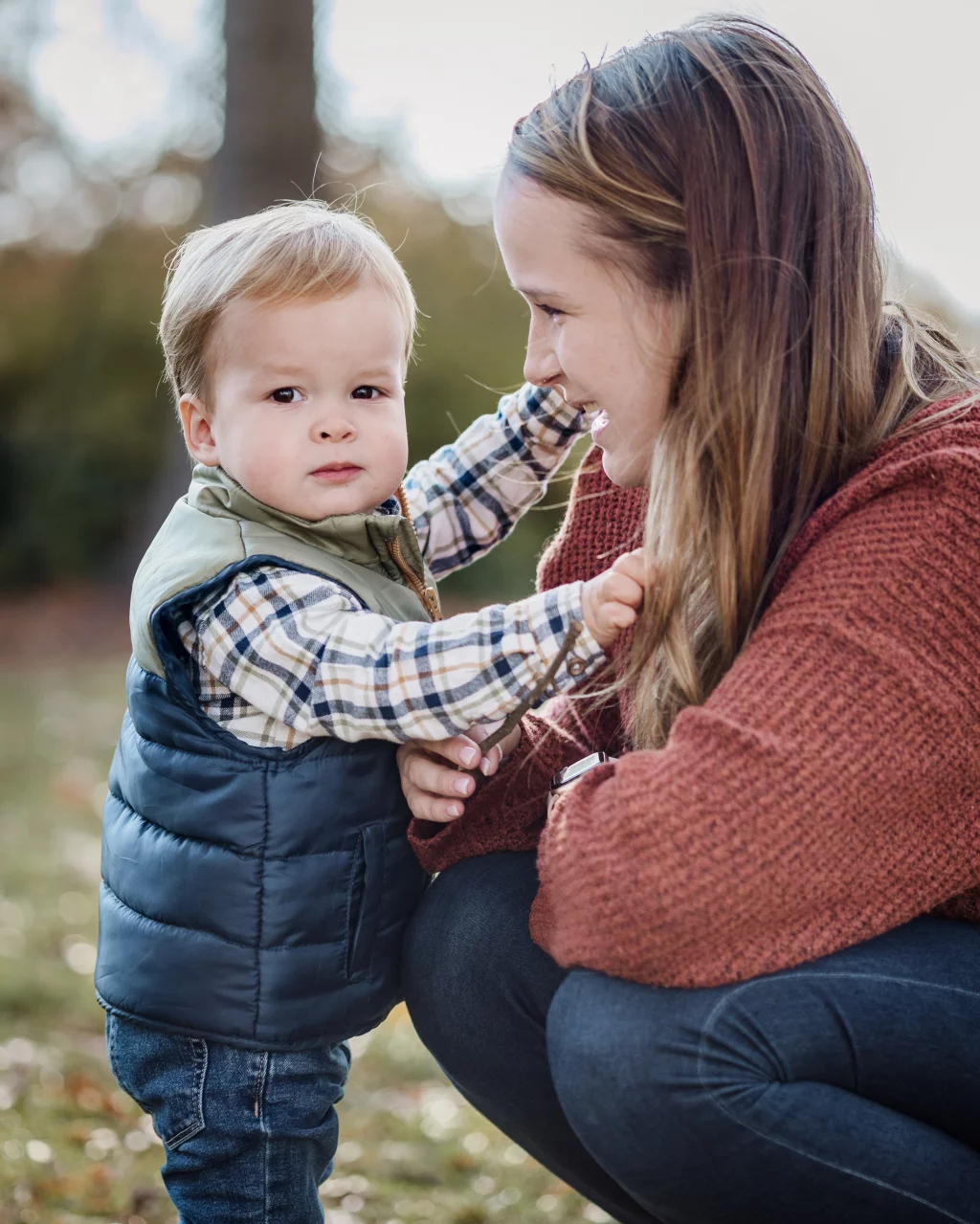 Family photos taken at Furman University / Rose Garden 