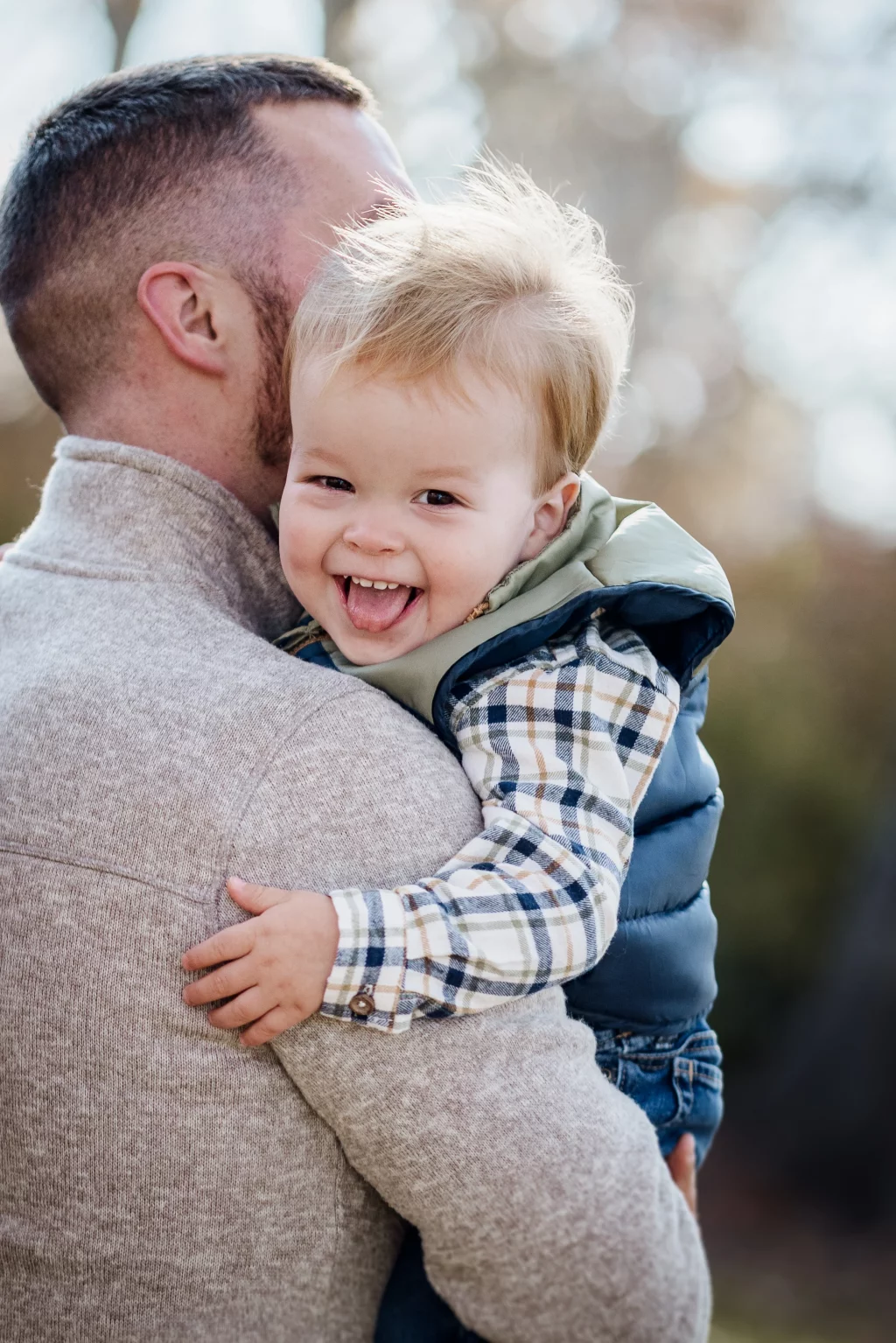 Family photos taken at Furman University / Rose Garden 