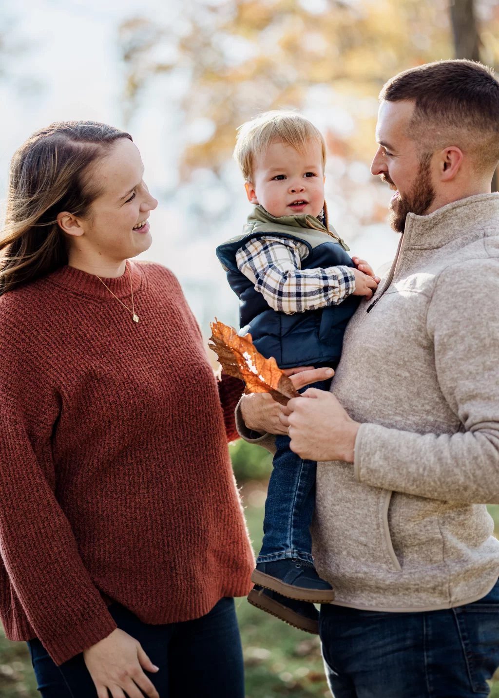 Family photos taken at Furman University / Rose Garden 