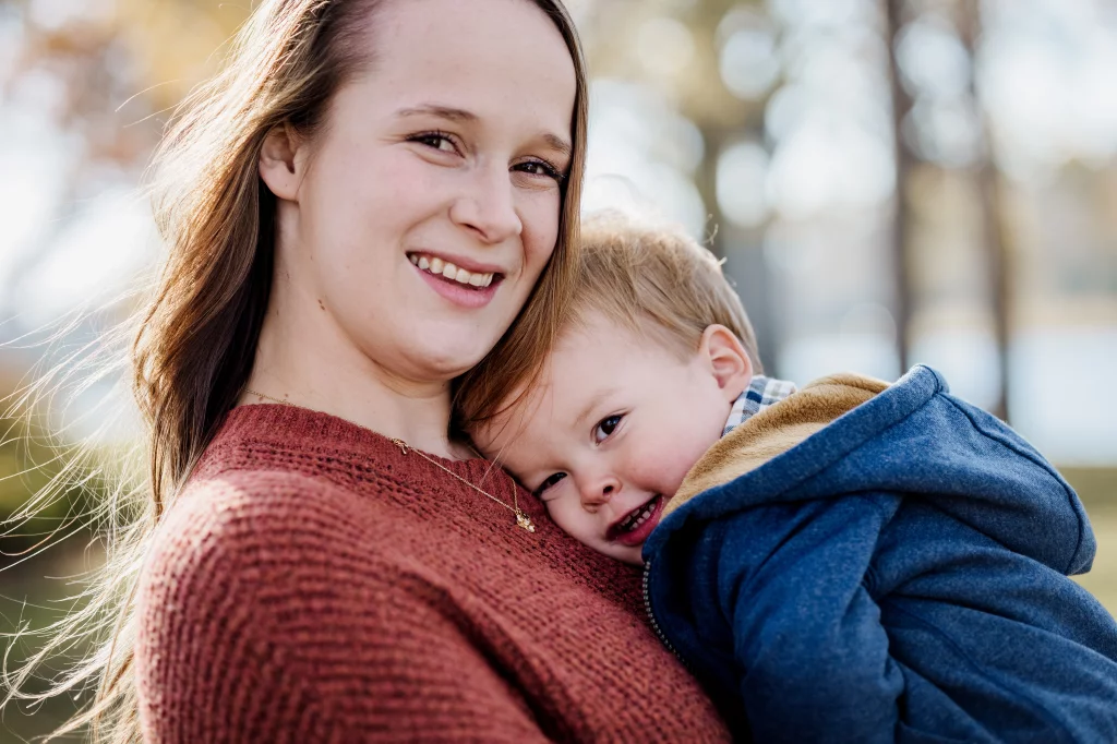Family photos taken at Furman University / Rose Garden 