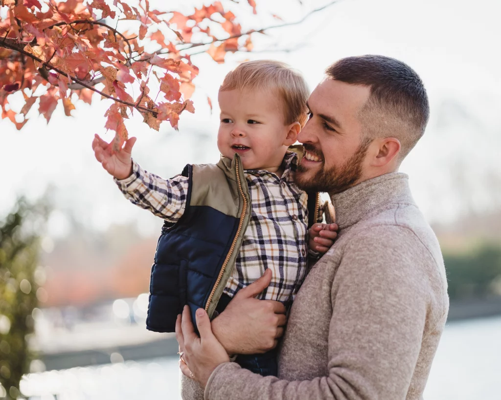 Family photos taken at Furman University / Rose Garden 