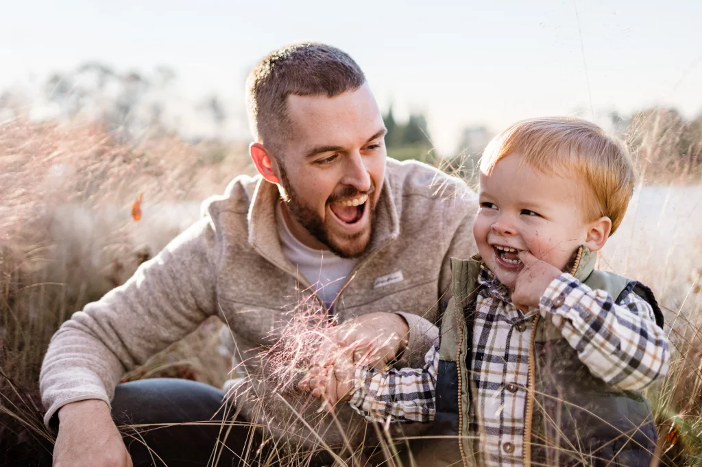 Family photos taken at Furman University / Rose Garden 