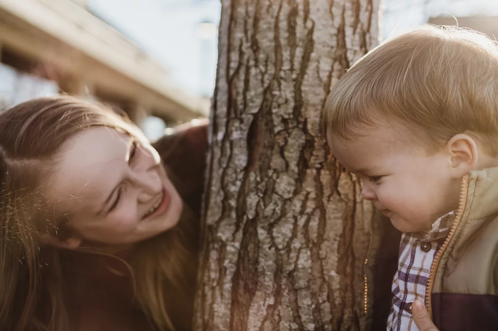 Family photos taken at Furman University / Rose Garden 