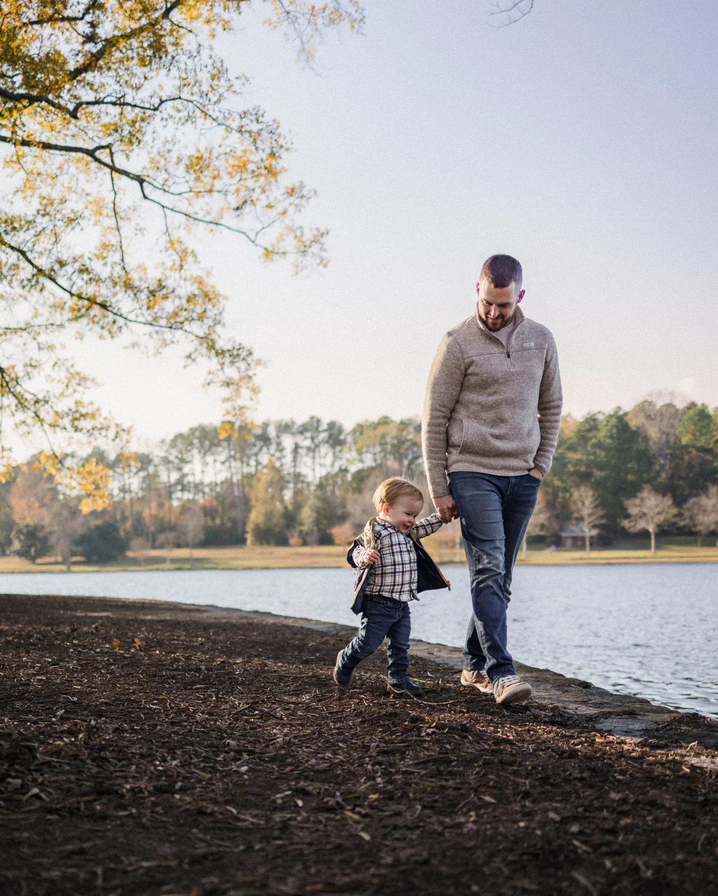 Family photos taken at Furman University / Rose Garden 