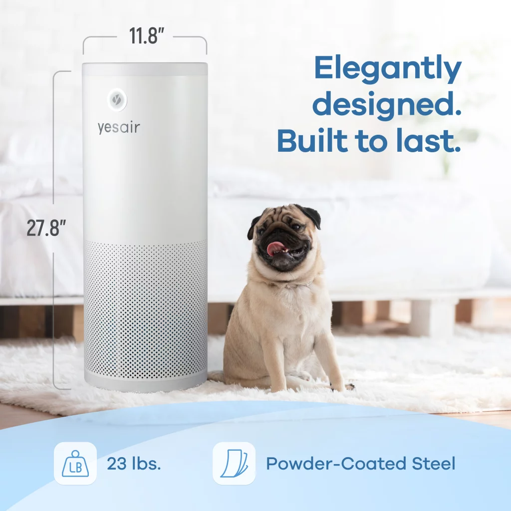 YesAir air purifier maketing materials 