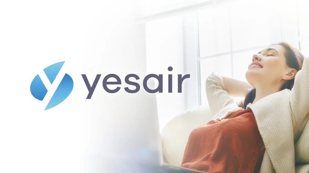 YesAir air purifier maketing materials 