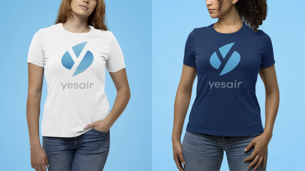YesAir air purifier maketing materials 