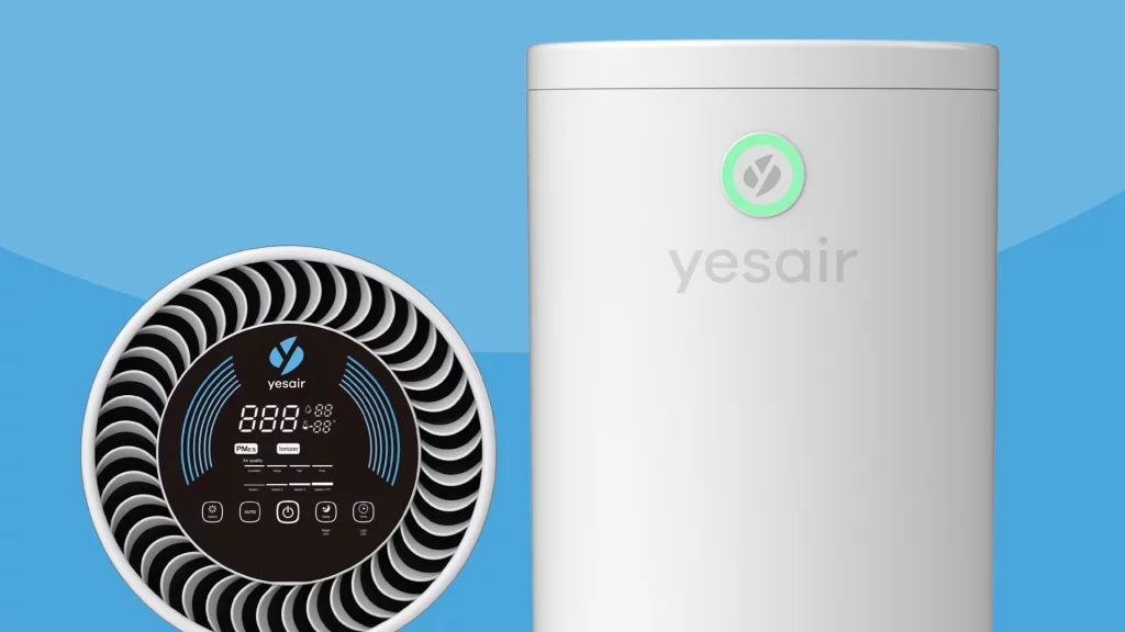 YesAir air purifier maketing materials 